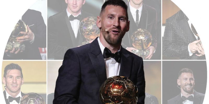 Messi và kỷ lục 8 lần giành danh hiệu bóng vàng